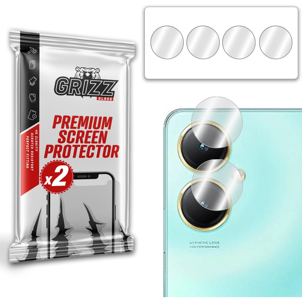 GrizzGlass HybridGlass Geam de cameră pentru vivo Y35+