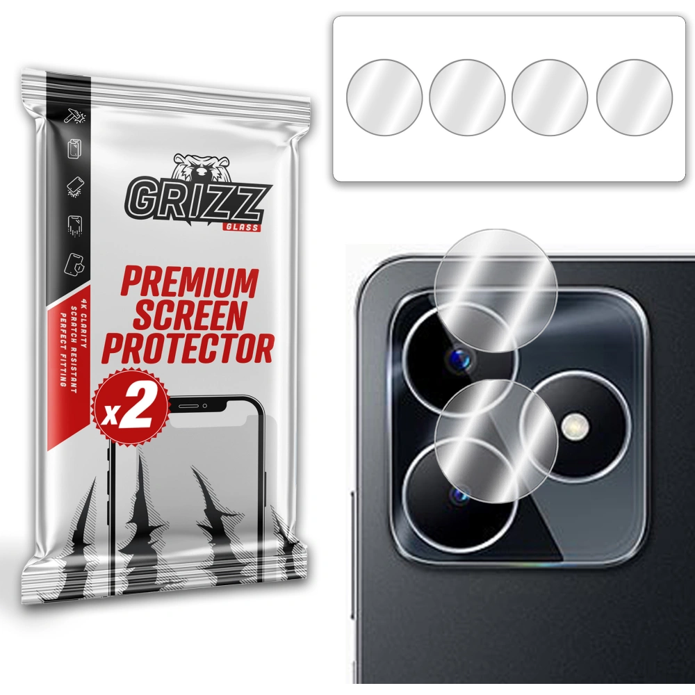 Hurtownia GSM - Szklo a fényképezőgéphez GrizzGlass HybridGlass Camera a Realme C53-hoz - GRZ5092 - {ean13} - Hurt