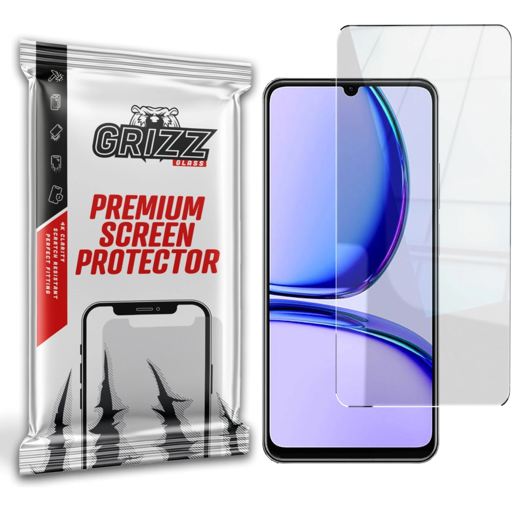 Hurtownia GSM - Szkło hybrydowe GrizzGlass HybridGlass do Realme C53 - GRZ5116 - {ean13} - Hurt