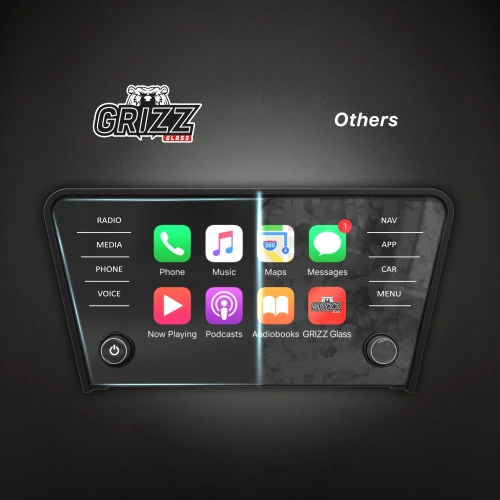 Folia matowa GrizzGlass CarDisplay Protection do Skoda Octavia 3 8" Bolero (2017-2020)