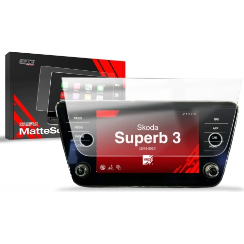 Folia matowa GrizzGlass CarDisplay Protection do Skoda Superb 3 8" Amundsen/Bolero (2015-2024)