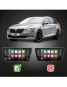 Hurtownia GSM - Matt fólia GrizzGlass CarDisplay védelem Skoda Superb 8 colos Amundsen/Bolerohoz - GRZ5153 - {ean13} - Hurt