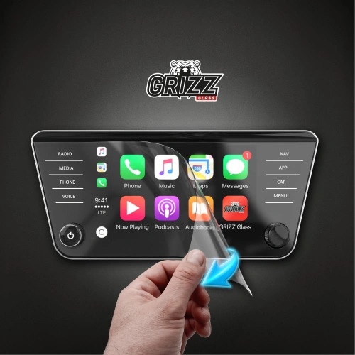 Folia matowa GrizzGlass CarDisplay Protection do Skoda Superb 3 8" Amundsen/Bolero (2015-2024)
