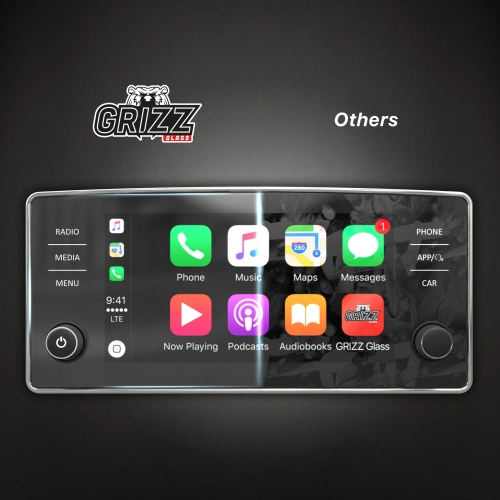 Folia matowa GrizzGlass CarDisplay Protection do Skoda Fabia 4 8" Bolero 2021-2023