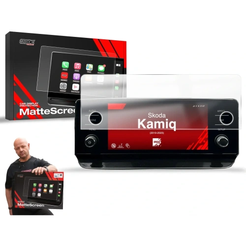 Folia matowa GrizzGlass CarDisplay Protection do Skoda Kamiq 8" Bolero (2019-2023)