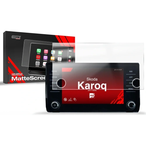 Folia matowa GrizzGlass CarDisplay Protection do Skoda Karoq 8" Bolero (2017-2025)