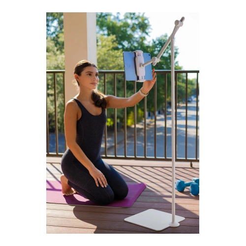 Podłogowy uchwyt Twelve South HoverBar Tower (white)