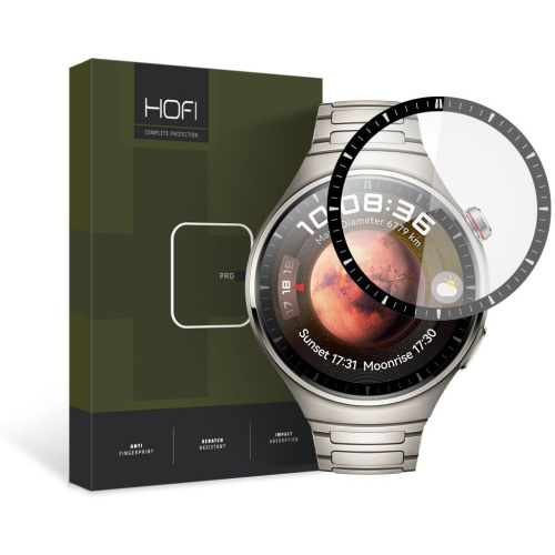 Hurtownia Hofi - 9490713935637 - HOFI388 - Szkło hybrydowe Hofi Hybrid Pro+ Huawei Watch 4 Pro 48mm Black - B2B homescreen