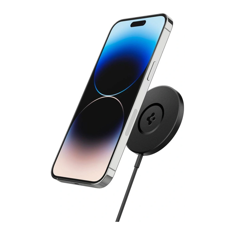 Hurtownia GSM - Bezdrátová nabíječka Spigen PF2102 ArcField Magnetic MagSafe Wireless Charger Black - SPN2892 - {ean13} - Hurt