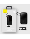 Hurtownia GSM - Powerbank Baseus Qpow Pro 10000mAh 20W Overseas Edition + kabel USB-C 3A - černý - BSU4362 - {ean13} - Hurt