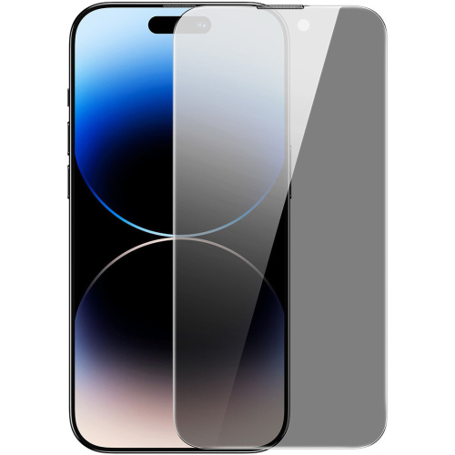 Hurtownia Baseus - 6932172623593 - BSU4363 - Szkło hartowane Baseus Privacy 0.3mm Glass Apple iPhone 14 Pro Max + ramka montażowa - B2B homescreen
