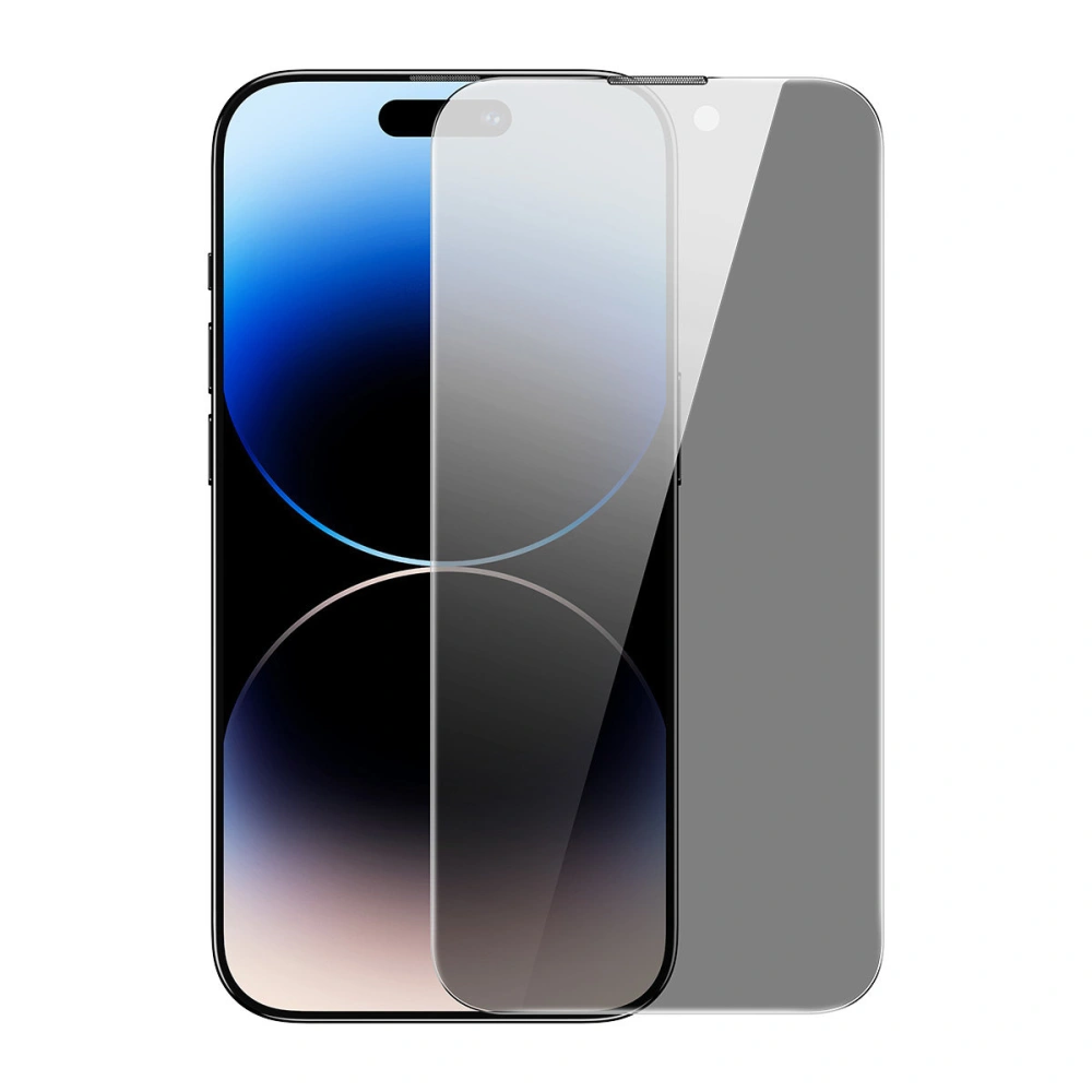 Wholesale Baseus Privacy 0.3mm Glass Apple iPhone 14 Pro Max + mounting frame - BSU4363 - {ean13} - Hurt