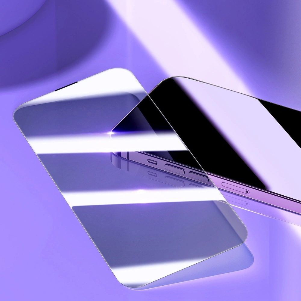 Wholesale Baseus Privacy 0.3mm Glass Apple iPhone 14 Pro Max + mounting frame - BSU4363 - {ean13} - Hurt