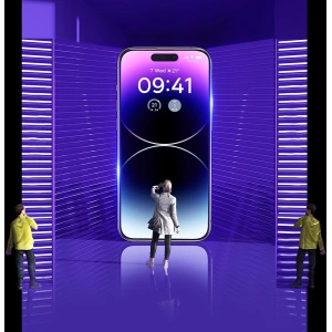 Hurtownia GSM - Sticlă securizată Baseus Privacy 0.3mm Glass Apple iPhone 14 Pro + cadru de montaj - BSU4364 - {ean13} - Hurt