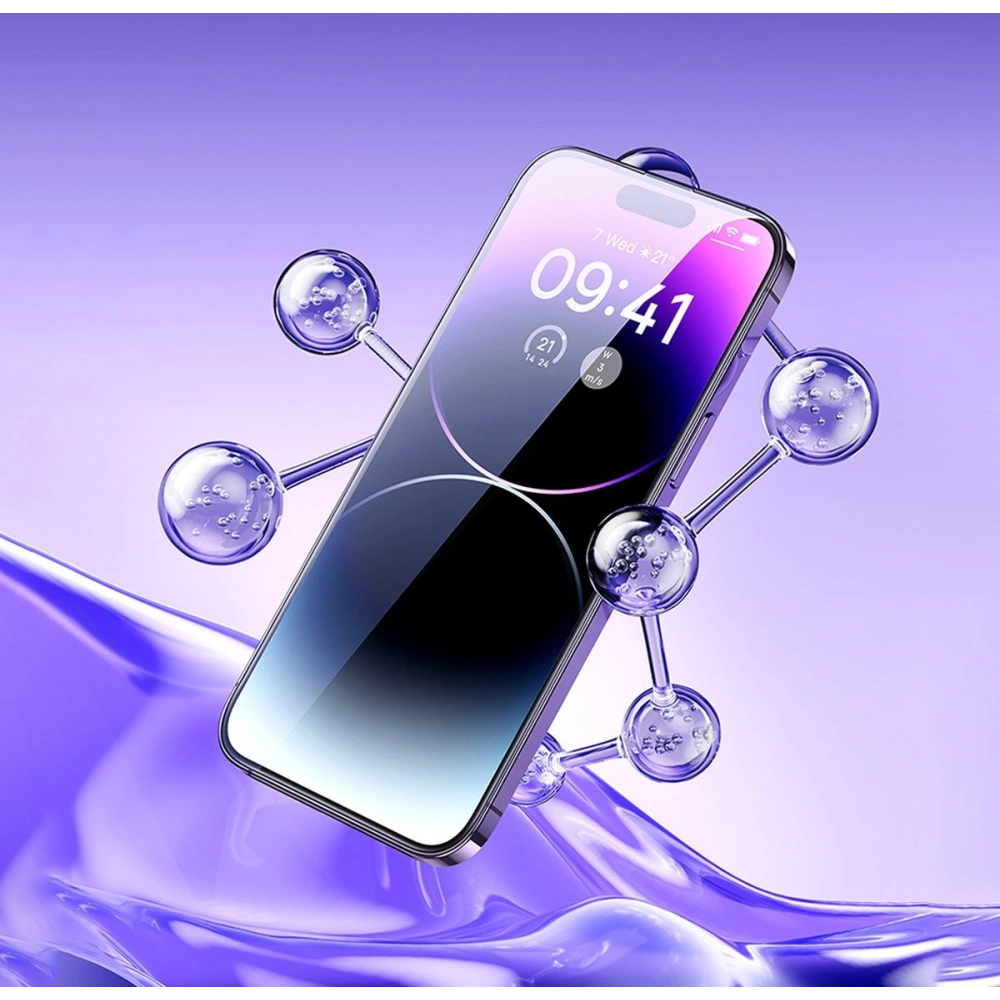 Hurtownia GSM - Tvrzené sklo Baseus Privacy 0.3mm Glass Apple iPhone 14 Pro + montážní rámeček - BSU4364 - {ean13} - Hurt