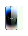 Gehärtetes Glas Baseus Anti Blue Light 0.3mm Glas Apple iPhone 14 Pro Max mit Staubfilter + Montagerahmen