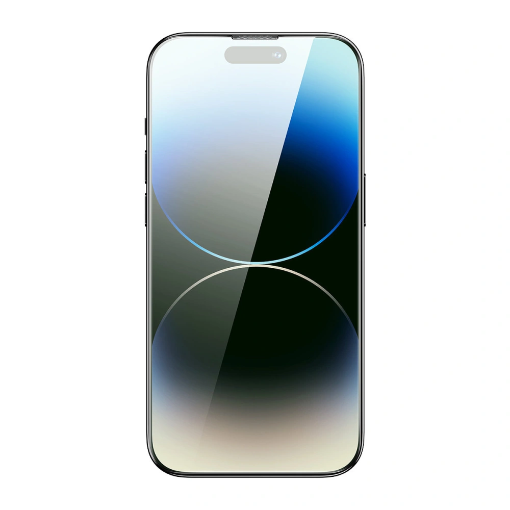 Wholesale Baseus Anti Blue Light 0.3mm Glass Apple iPhone 14 Pro Max with dust filter + mounting frame - BSU4365 - {ean13} - Hurt
