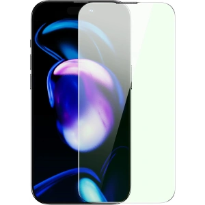 Hurtownia GSM - Sticlă securizată Baseus Anti Blue Light 0.3mm Glass Apple iPhone 14 Pro cu filtru antipraf + ramă de montaj - BSU4366 - {ean13} - Hurt
