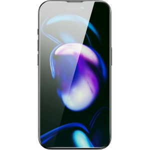 Hurtownia GSM - Sticlă securizată Baseus Anti Blue Light 0.3mm Glass Apple iPhone 14 Pro cu filtru antipraf + ramă de montaj - BSU4366 - {ean13} - Hurt
