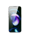Hurtownia GSM - Edzett üveg Baseus Anti Blue Light 0.3mm Glass Apple iPhone 14 Pro porvédő szűrővel + szerelőkeret - BSU4366 - {ean13} - Hurt