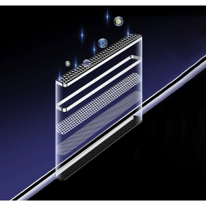 Hurtownia GSM - Sticlă securizată Baseus Anti Blue Light 0.3mm Glass Apple iPhone 14 Pro cu filtru antipraf + ramă de montaj - BSU4366 - {ean13} - Hurt