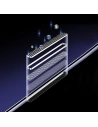 Hurtownia GSM - Edzett üveg Baseus Anti Blue Light 0.3mm Glass Apple iPhone 14 Pro porvédő szűrővel + szerelőkeret - BSU4366 - {ean13} - Hurt