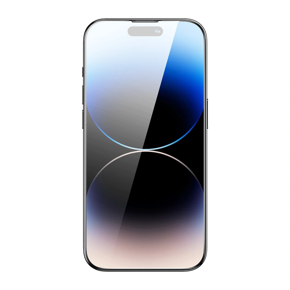 Wholesale Baseus 0.3mm Glass Apple iPhone 14 Pro Max with dust filter + mounting frame - BSU4367 - {ean13} - Hurt