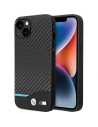 Etui BMW BMHCP13M22NBCK Apple iPhone 13 negru/black Piele Carbon