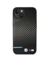 Hurtownia GSM - Etui BMW BMHCP13M22NBCK Apple iPhone 13 fekete/brown Bőr Szén - BMW474 - {ean13} - Hurt