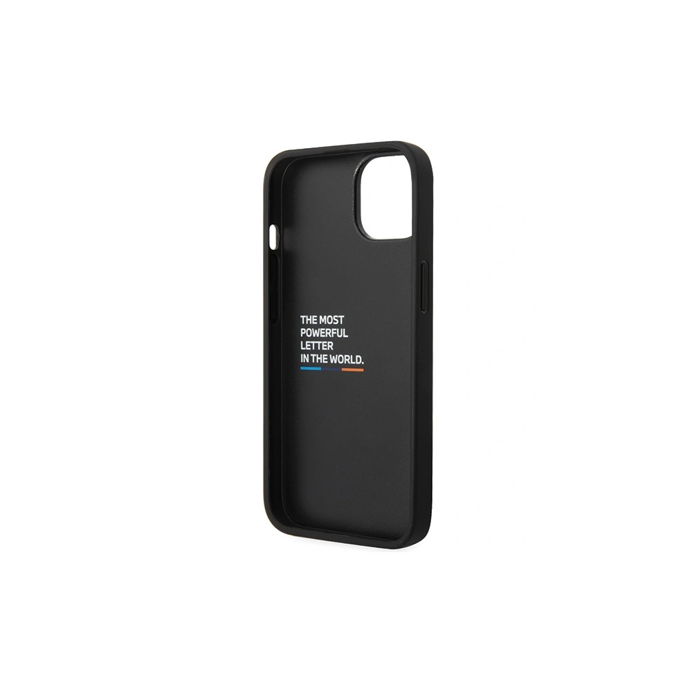 Hurtownia GSM - Etui BMW BMHCP13M22NBCK Apple iPhone 13 fekete/brown Bőr Szén - BMW474 - {ean13} - Hurt
