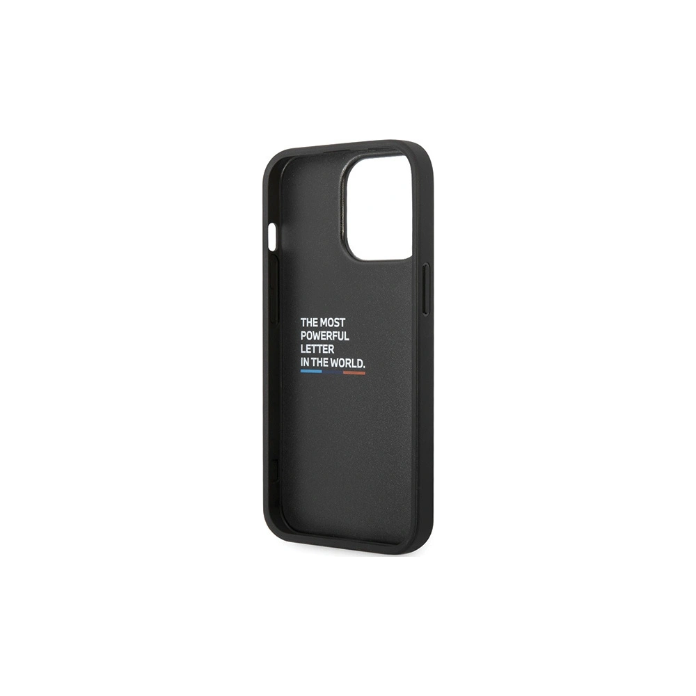 Hurtownia GSM - Etui BMW BMHCP13X22NBCK Apple iPhone 13 Pro Max černý/black hardcase Leather Carbon - BMW475 - {ean13} - Hurt