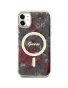 Hurtownia GSM - Etui Guess GUHMN61HCFWSA Apple iPhone 11/XR verde/khaki hardcase Flower MagSafe - GUE2619 - {ean13} - Hurt