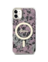 Hurtownia GSM - Etui Guess GUHMN61HCFWSP Apple iPhone 11/XR roz/roz hardcase Flower MagSafe - GUE2620 - {ean13} - Hurt