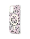 Hurtownia GSM - Etui Guess GUHMN61HCFWSP Apple iPhone 11/XR roz/roz hardcase Flower MagSafe - GUE2620 - {ean13} - Hurt