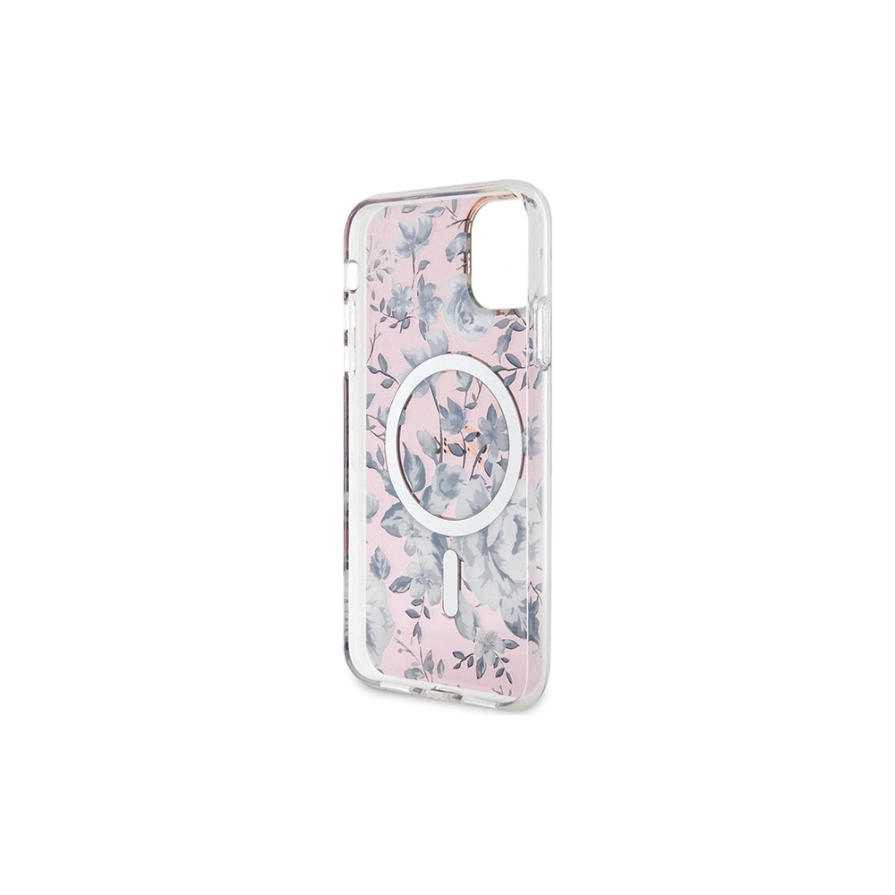 Hurtownia GSM - Etui Guess GUHMN61HCFWSP Apple iPhone 11/XR rosa/pink Hardcase Flower MagSafe - GUE2620 - {ean13} - Hurt