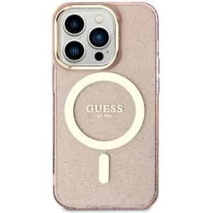 Hurtownia GSM - Etui Guess GUHMN61HCMCGP Apple iPhone 11/XR roz/roz hardcase Glitter Gold MagSafe - GUE2622 - {ean13} - Hurt