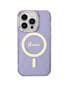 Wholesale Guess GUHMN61HCMCGU Apple iPhone 11/XR purple hardcase Glitter Gold MagSafe - GUE2623 - {ean13} - Hurt