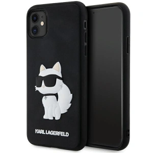 Hurtownia GSM - Etui Karl Lagerfeld KLHCN613DRKHNK Apple iPhone 11/XR fekete/hardcase Rubber Choupette 3D - KLD1587 - {ean13} - Hurt