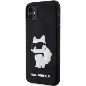 Hurtownia GSM - Etui Karl Lagerfeld KLHCN613DRKHNK Apple iPhone 11/XR fekete/hardcase Rubber Choupette 3D - KLD1587 - {ean13} - Hurt