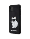 Hurtownia GSM - Etui Karl Lagerfeld KLHCN613DRKHNK Apple iPhone 11/XR negru/black hardcase Rubber Choupette 3D - KLD1587 - {ean13} - Hurt