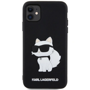 Wholesale Karl Lagerfeld KLHCN613DRKHNK Apple iPhone 11/XR black hardcase Rubber Choupette 3D - KLD1587 - {ean13} - Hurt