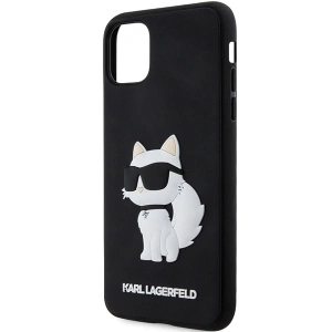 Hurtownia GSM - Etui Karl Lagerfeld KLHCN613DRKHNK Apple iPhone 11/XR fekete/hardcase Rubber Choupette 3D - KLD1587 - {ean13} - Hurt