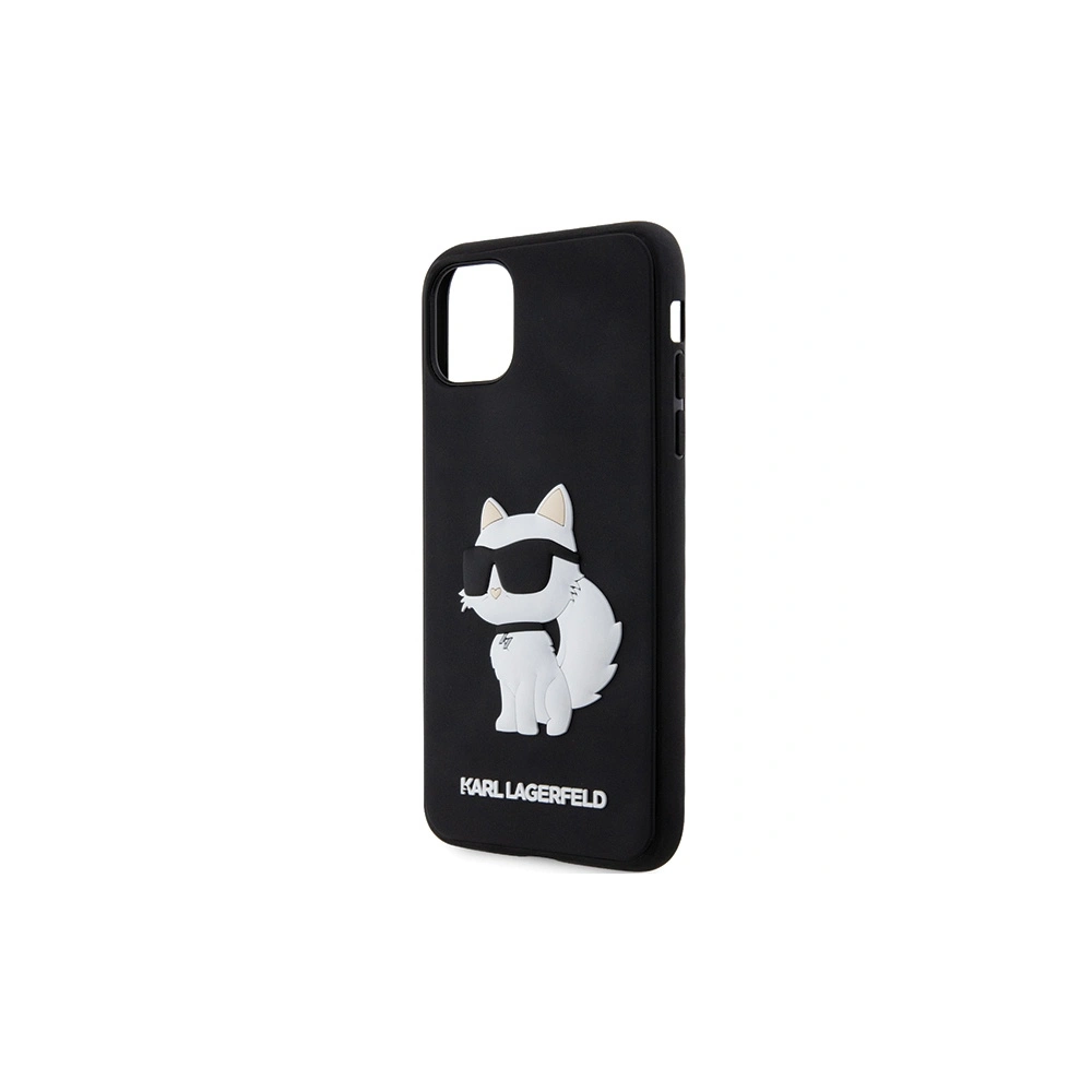 Hurtownia GSM - Etui Karl Lagerfeld KLHCN613DRKHNK Apple iPhone 11/XR negru/black hardcase Rubber Choupette 3D - KLD1587 - {ean13} - Hurt