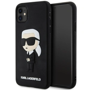 Hurtownia GSM - Etui Karl Lagerfeld KLHCN613DRKINK Apple iPhone 11/XR fekete/black hardcase Rubber Ikonik 3D - KLD1588 - {ean13} - Hurt