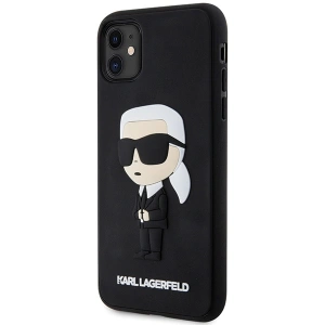 Hurtownia GSM - Etui Karl Lagerfeld KLHCN613DRKINK Apple iPhone 11/XR fekete/black hardcase Rubber Ikonik 3D - KLD1588 - {ean13} - Hurt