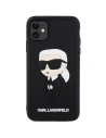 Hurtownia GSM - Etui Karl Lagerfeld KLHCN613DRKINK Apple iPhone 11/XR schwarz/black hardcase Rubber Ikonik 3D - KLD1588 - {ean13} - Hurt