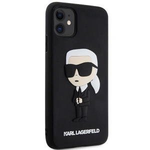 Hurtownia GSM - Etui Karl Lagerfeld KLHCN613DRKINK Apple iPhone 11/XR fekete/black hardcase Rubber Ikonik 3D - KLD1588 - {ean13} - Hurt