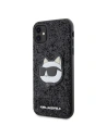 Wholesale Karl Lagerfeld KLHCN61G2CPK Apple iPhone 11/XR black hardcase Glitter Choupette Patch - KLD1589 - {ean13} - Hurt