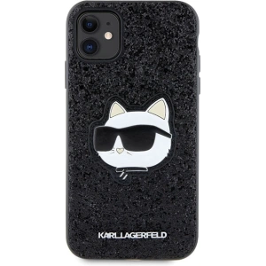 Wholesale Karl Lagerfeld KLHCN61G2CPK Apple iPhone 11/XR black hardcase Glitter Choupette Patch - KLD1589 - {ean13} - Hurt