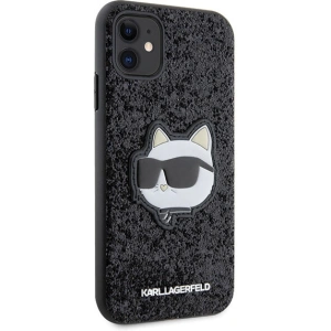 Wholesale Karl Lagerfeld KLHCN61G2CPK Apple iPhone 11/XR black hardcase Glitter Choupette Patch - KLD1589 - {ean13} - Hurt